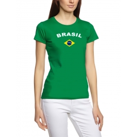 WM 2014 Fußballweltmeisterschaft alle Nationen T-Shirt DAMEN S M