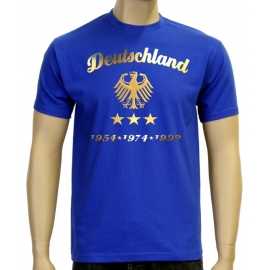 WM 2014 Fußball Deutschland Adler Gold 3 Sterne T-Shirt S M L XL