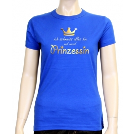 Ich schmeiss alles hin und werd PRINZESSIN ! Damen - GIRLY T-Shi