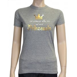 Ich schmeiss alles hin und werd PRINZESSIN ! Damen - GIRLY T-Shi