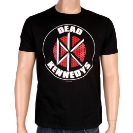 THE DEAD KENNEDYS - SCHWARZ - DK LOGO WALL BRICK - Punk - T-shir