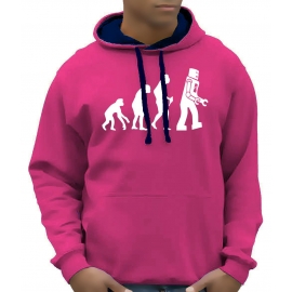 ROBOT EVOLUTION Hoodie Sweatshirt mit Kapuze Hoodie Sweater S M 