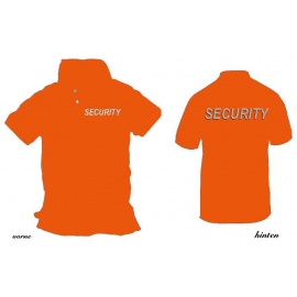 SECURITY - POLOSHIRT verschiedene Farben - reflektierende Folie