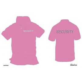 SECURITY - POLOSHIRT verschiedene Farben - reflektierende Folie