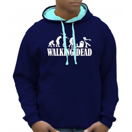 Walking dead - Zombie evolution - Hoodie Sweatshirt mit Kapuze H