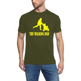 WALKING DAD T-Shirt div. Farben S M L XL 2XL 3XL 4XL 5XL