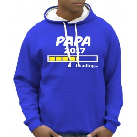 PAPA 2017 Hoodie Sweatshirt mit Kapuze Hoodie Sweater S M L XL X