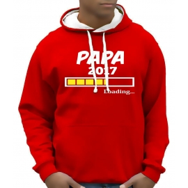 PAPA 2017 Hoodie Sweatshirt mit Kapuze Hoodie Sweater S M L XL X