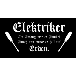 ELEKTRIKER V1 T-Shirt  S M L XL 2XL 3XL 4XL 5XL