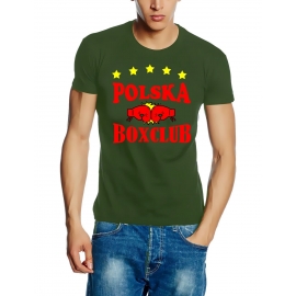 POLSKA POLEN BOXCLUB T-Shirt  S M L XL 2XL 3XL 4XL 5XL