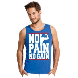 NO PAIN - NO GAIN ! TANKSHIRT T-Shirt div. Farben S M L XL 2XL