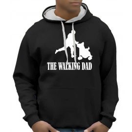 WALKING DAD Hoodie Sweatshirt mit Kapuze Hoodie Sweater S M L XL