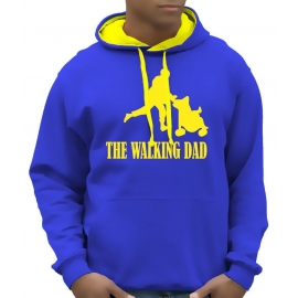 WALKING DAD Hoodie Sweatshirt mit Kapuze Hoodie Sweater S M L XL