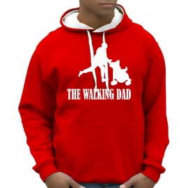 WALKING DAD Hoodie Sweatshirt mit Kapuze Hoodie Sweater S M L XL