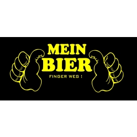 Mein Bier - Finger weg ! T-Shirt  S M L XL 2XL 3XL 4XL 5XL