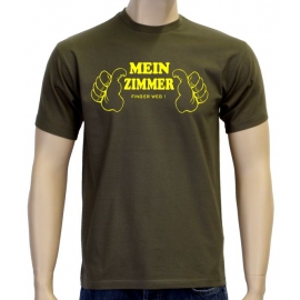 Mein Zimmer - Finger weg ! T-Shirt  S M L XL 2XL 3XL 4XL 5XL