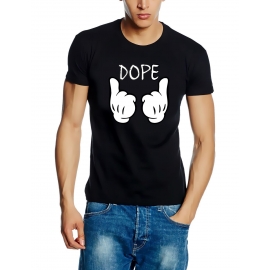 DOPE cartoon hands T-Shirt  S M L XL 2XL 3XL 4XL 5XL