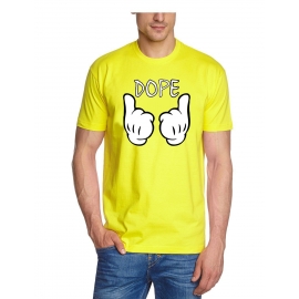 DOPE cartoon hands T-Shirt  S M L XL 2XL 3XL 4XL 5XL