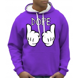 DOPE cartoon hands Hoodie Sweatshirt mit Kapuze Hoodie Sweater S