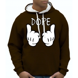 DOPE cartoon hands Hoodie Sweatshirt mit Kapuze Hoodie Sweater S