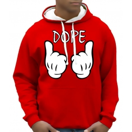 DOPE cartoon hands Hoodie Sweatshirt mit Kapuze Hoodie Sweater S