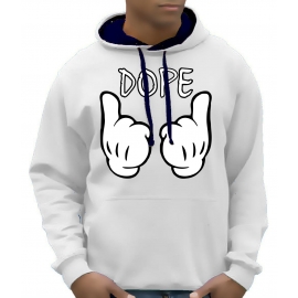 DOPE cartoon hands Hoodie Sweatshirt mit Kapuze Hoodie Sweater S