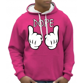 DOPE cartoon hands Hoodie Sweatshirt mit Kapuze Hoodie Sweater S