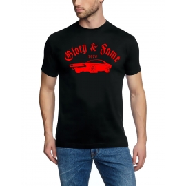 DODGE CHARGER CHALLANGER 1970 Glory & Fame T-Shirt div. Farben S