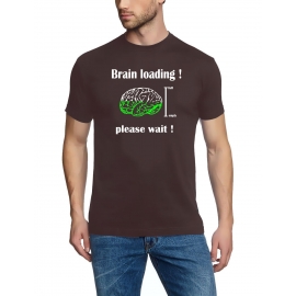 Brain Loading !  please wait ! T-Shirt  S M L XL 2XL 3XL 4XL 5XL