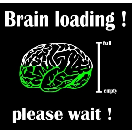 Brain Loading !  please wait ! T-Shirt  S M L XL 2XL 3XL 4XL 5XL