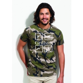 GRILLSIM Airsoft T-Shirt  S M L XL 2XL 3XL 4XL 5XL