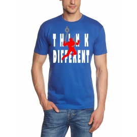 Anglershirt Think Different - Angler am Haken T-Shirt  S M L XL