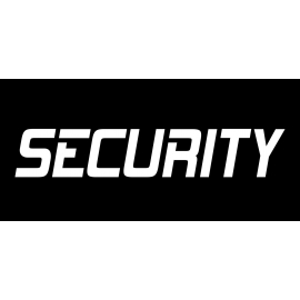 SECURITY - T-Shirt + CAP ! schwarz S M L XL 2L 3XL 4XL 5XL Druck