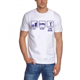 EAT, SLEEP, LONGBOARD ! T-Shirt  S M L XL 2XL 3XL 4XL 5XL