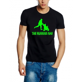 RUNNING MAN T-Shirt für den Papa Vater zur Geburt Hochzeit Heira