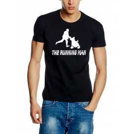 RUNNING MAN T-Shirt für den Papa Vater zur Geburt Hochzeit Heira