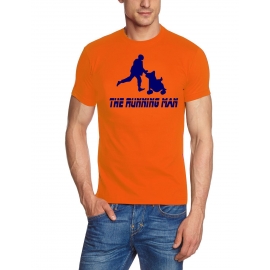 RUNNING MAN T-Shirt für den Papa Vater zur Geburt Hochzeit Heira