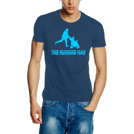 RUNNING MAN T-Shirt für den Papa Vater zur Geburt Hochzeit Heira