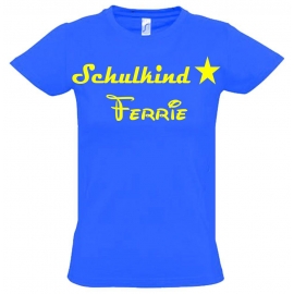 Schulkind mit Namen T-Shirt zur Einschulung Schulbeginn Kinderga