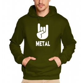 Metal ! Heavy Metal SWEATSHIRT MIT KAPUZE - HOODIE  S M L XL 2XL