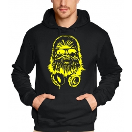 WOOKIE CHEWY CHEWBACCA DJ ! SWEATSHIRT MIT KAPUZE - HOODIE  S M 