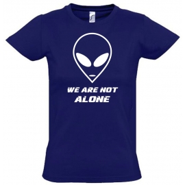 We are not alone ! Alien Kinder T-Shirt Kids Gr.128 - 164 cm