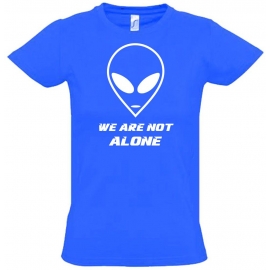 We are not alone ! Alien Kinder T-Shirt Kids Gr.128 - 164 cm