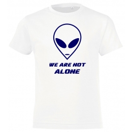 We are not alone ! Alien Kinder T-Shirt Kids Gr.128 - 164 cm