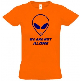 We are not alone ! Alien Kinder T-Shirt Kids Gr.128 - 164 cm