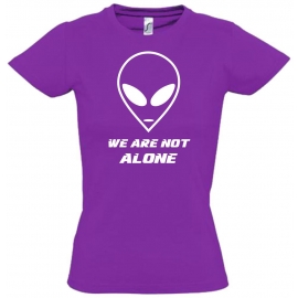 We are not alone ! Alien Kinder T-Shirt Kids Gr.128 - 164 cm