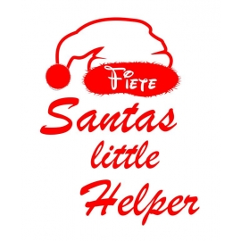 Santa´s little Helper ! Kinder Sweatshirt mit Kapuze Hoodi