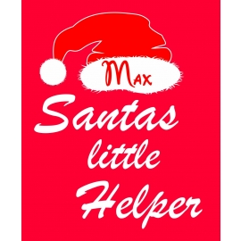 Santa´s little Helper ! Kinder Sweatshirt mit Kapuze Hoodi