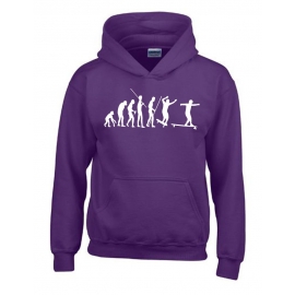 Longboard Evolution Kinder Sweatshirt mit Kapuze HOODIE Kids Gr.