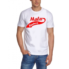 MALER HANDWERK T-Shirt oder Kapuzensweatshirt, viele Farben Gr.S